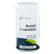 Springfield Acetyl L Carnitine 500mg 60CP
