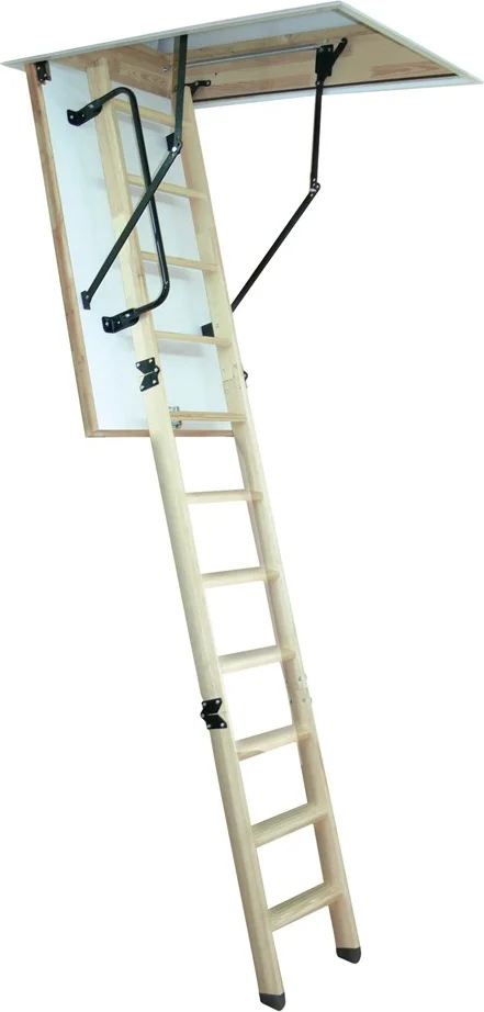 Altrex Woodytrex-De Luxe 3-delige zoldertrap (inklap) 110 x 70 - 505061