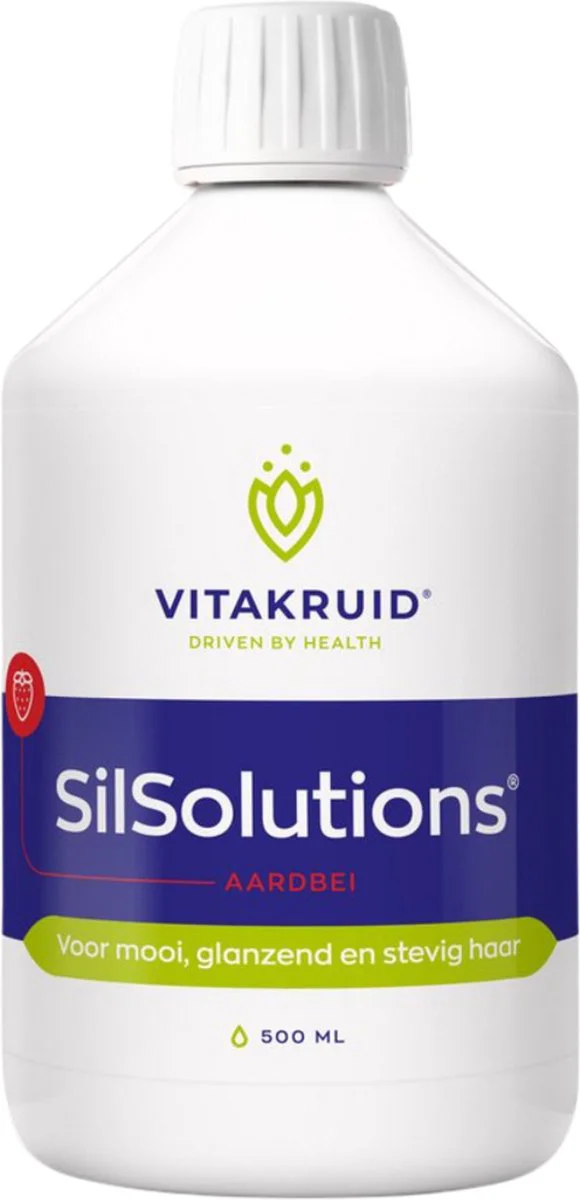 Vitakruid SilSolutions 500 - Aardbei 500ML