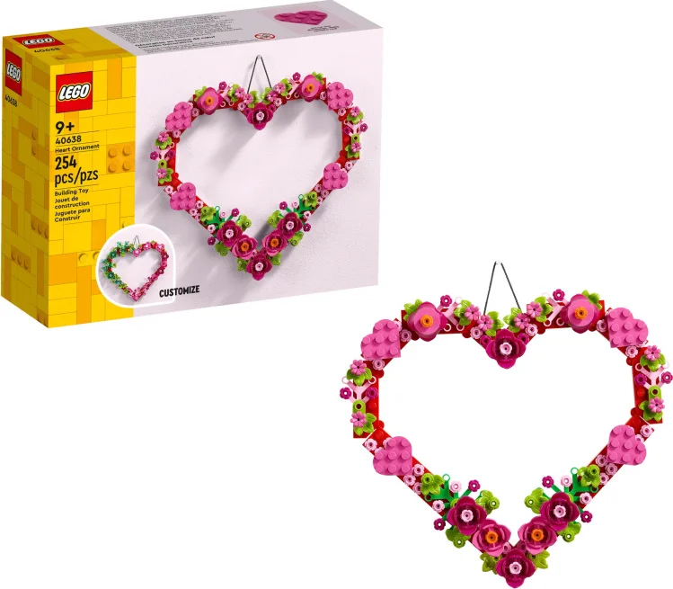 LEGO Hartvormige versiering 40638