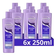 6x Andrélon Shampoo Zilver Care 250 ml