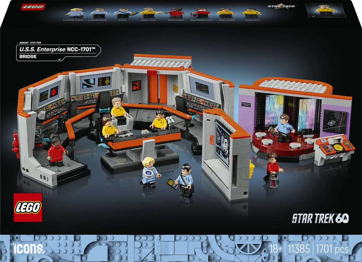 LEGO Icons Star Trek: U. S.S. Enterprise NCC-1701 brug 11385