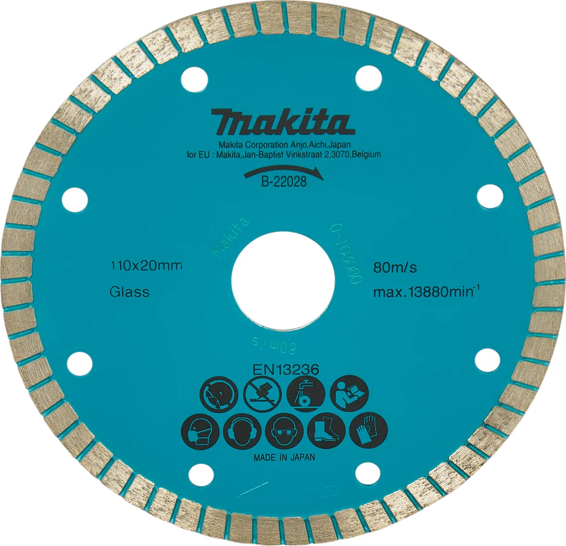 Makita B-22028 Diamantschijf | 110 x 20 x 1,9 mm
