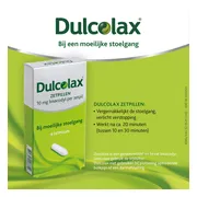 Dulcolax Bisacodyl 10mg Zetpillen 6st