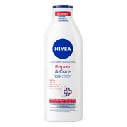 3x NIVEA Bodylotion Repair & Care 400 ml