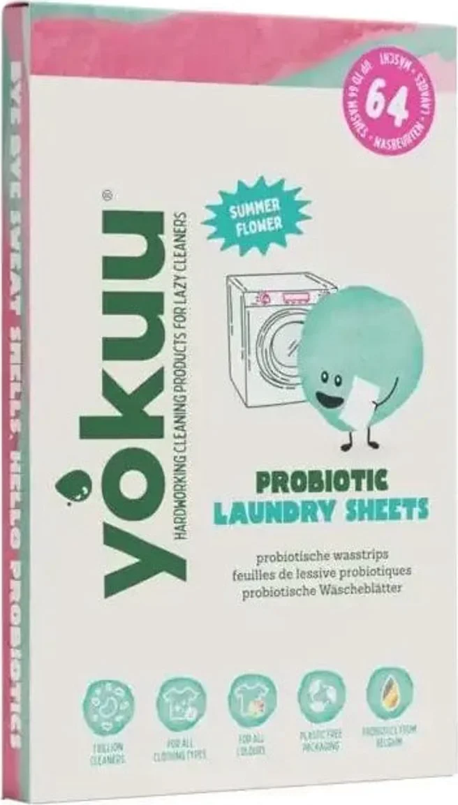 Yokuu Probiotic Laundry Sheets Summer Flower 32ST