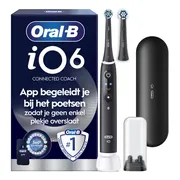 Oral-B iO 6N Zwart + extra iO Gentle Care opzetborstel