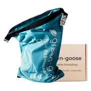 MCBOSON - Vershouddoos - Herbruikbare Broodzakken - Thuisbakker - Luchtdicht - Met gesp - TPU van voedingskwaliteit - Katoen - 42*28cm - Beige