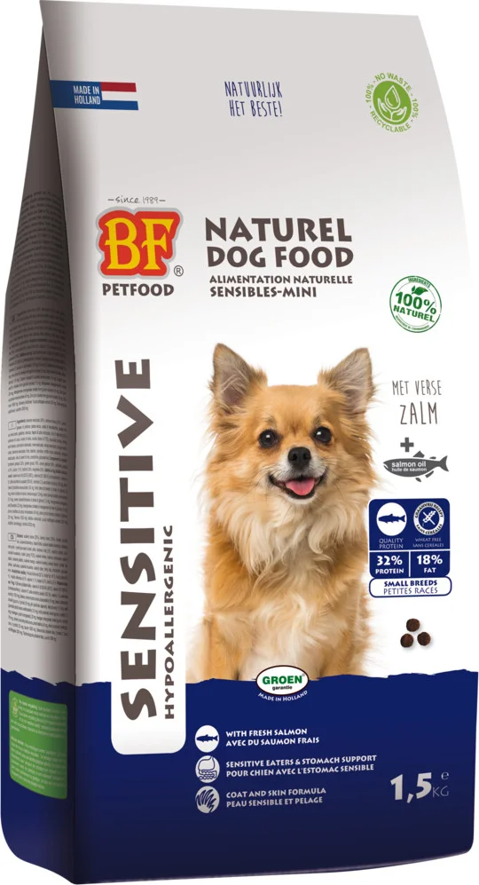 3x BF Petfood Small Breed Senior Hondenvoer 5 kg
