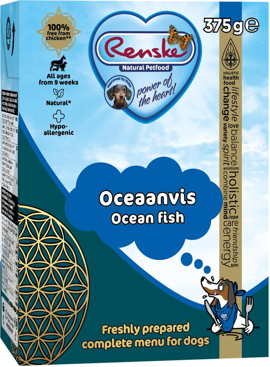 Renske Vers Tetra Hondenvoer Nat Oceaanvis 375 gr