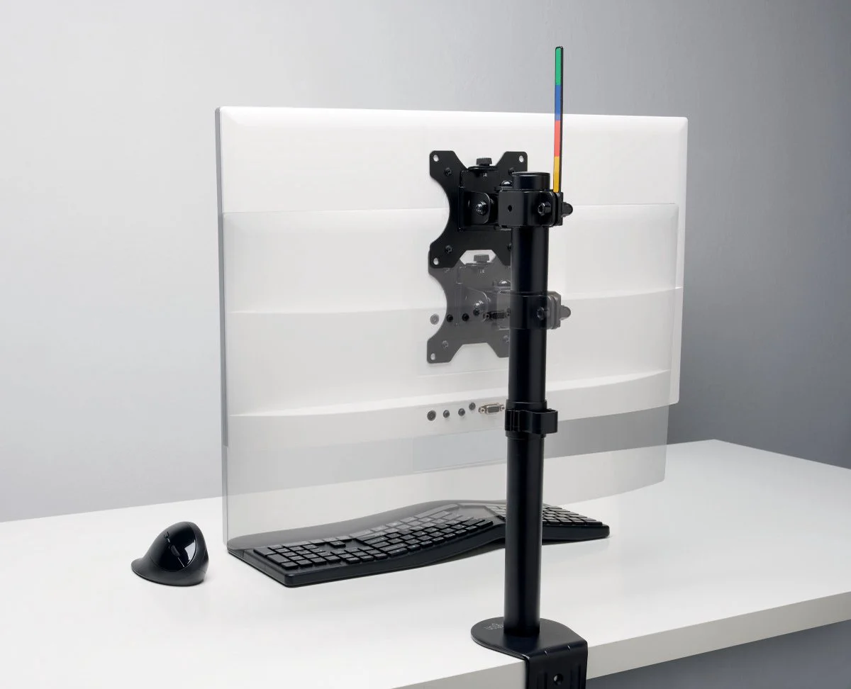 Kensington SmartFit® Space-Saving Single Monitor Arm - tot 32 inch - tot 8kg