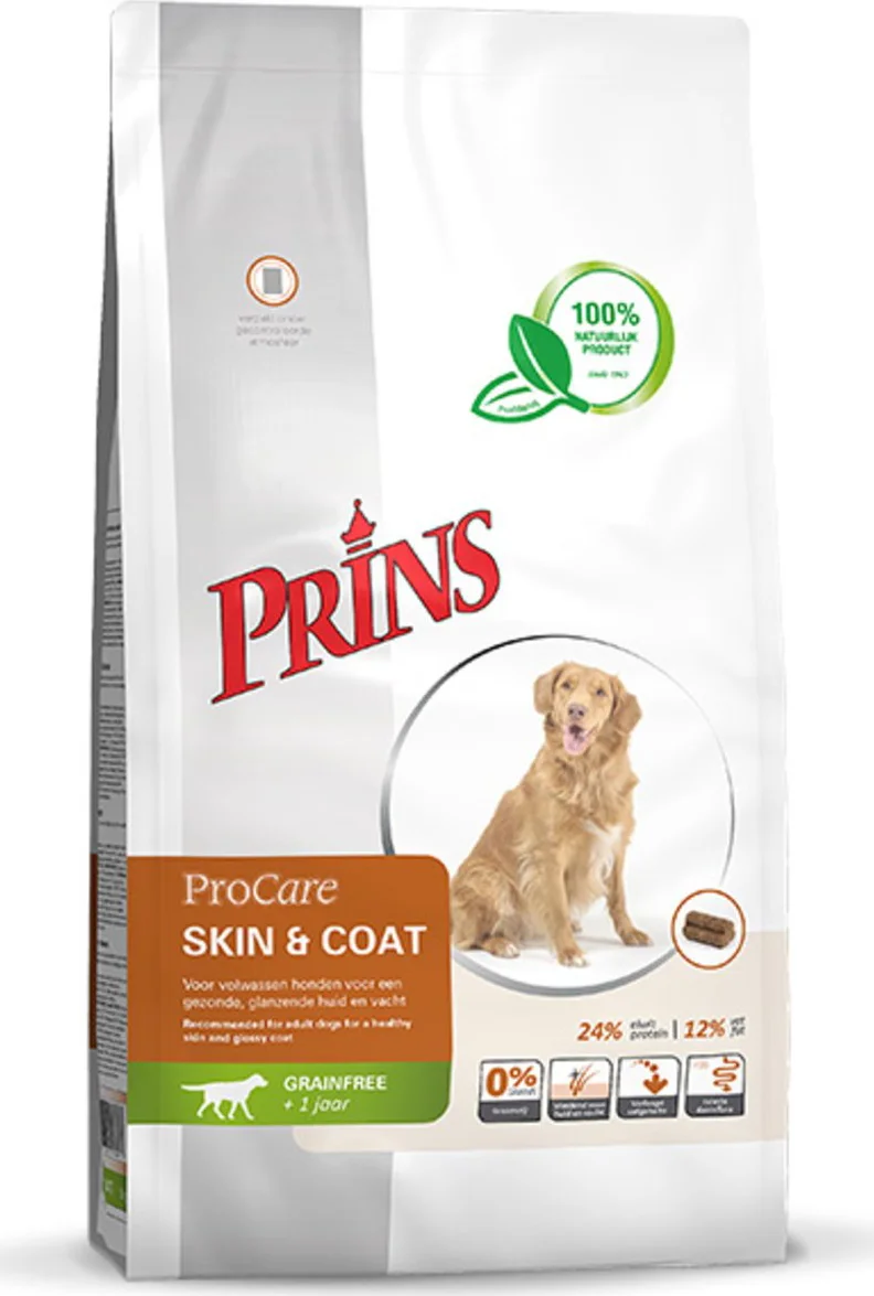 Prins ProCare Graanvrij Skin & Coat Hondenvoer 3 kg