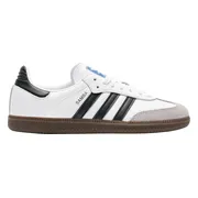 ADIDAS Samba OG schoenen - leer & suède - unisex (35 1/2, wit)