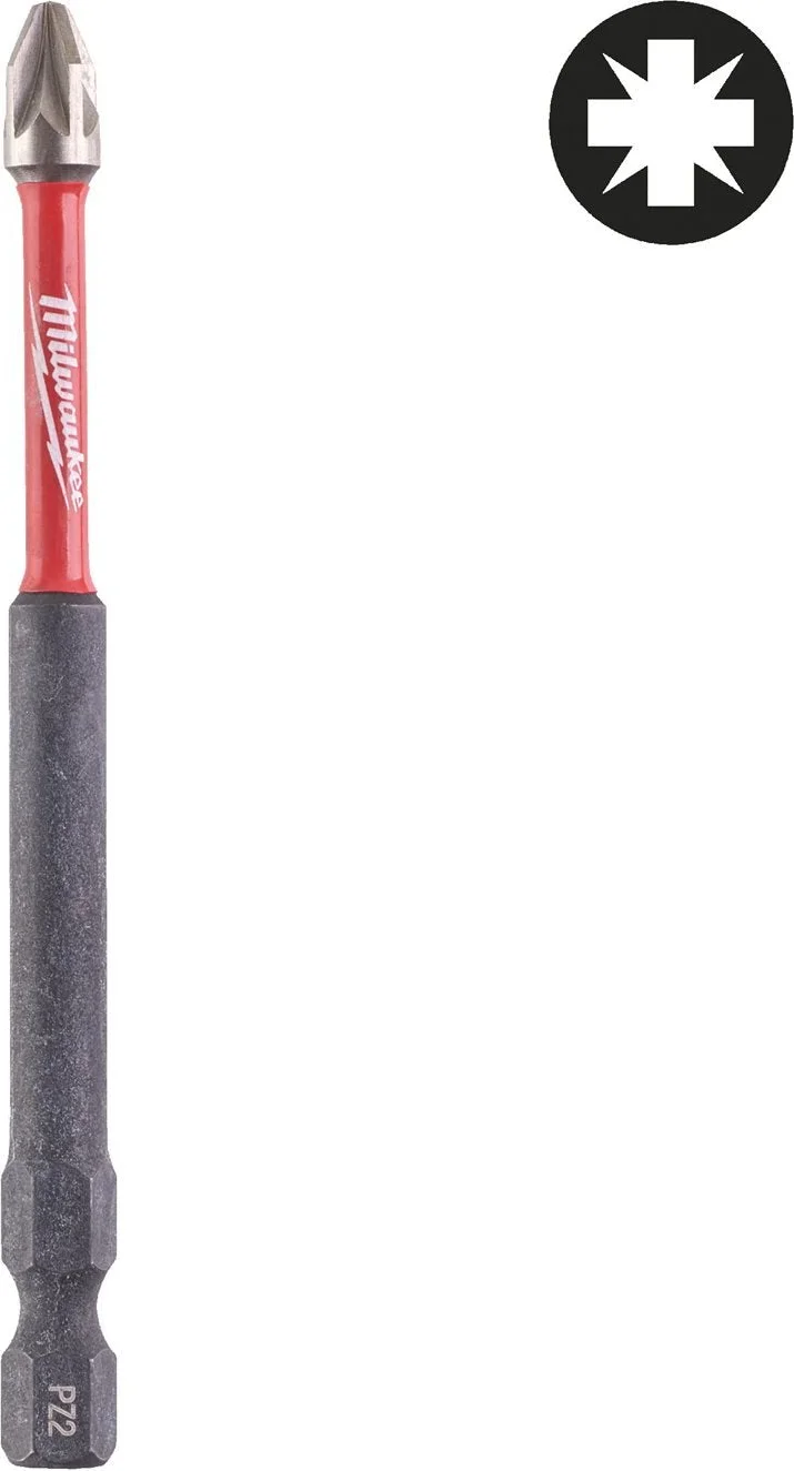 Milwaukee SHOCKWAVE™ IMPACT DUTY schroefbit PZ2 x 90 mm VE=1 - 4932430867