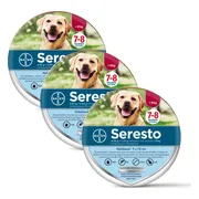 3x Seresto Anti Vlooien en Teken Halsband Hond Vanaf 8 Kg 2-Pack 70 cm