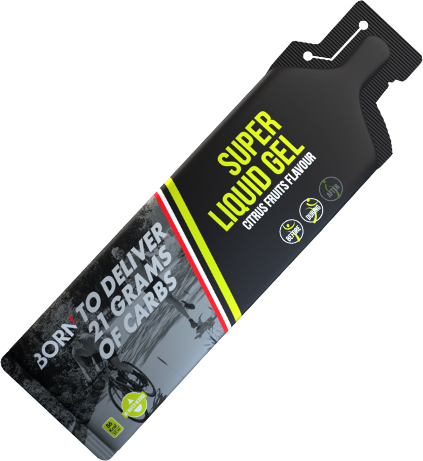 Born Super Liquid Gel - Citrus Fruit 5 stuks 55ML