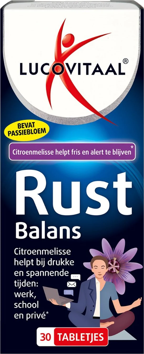 Lucovitaal Rust Balans Tabletten 30TB