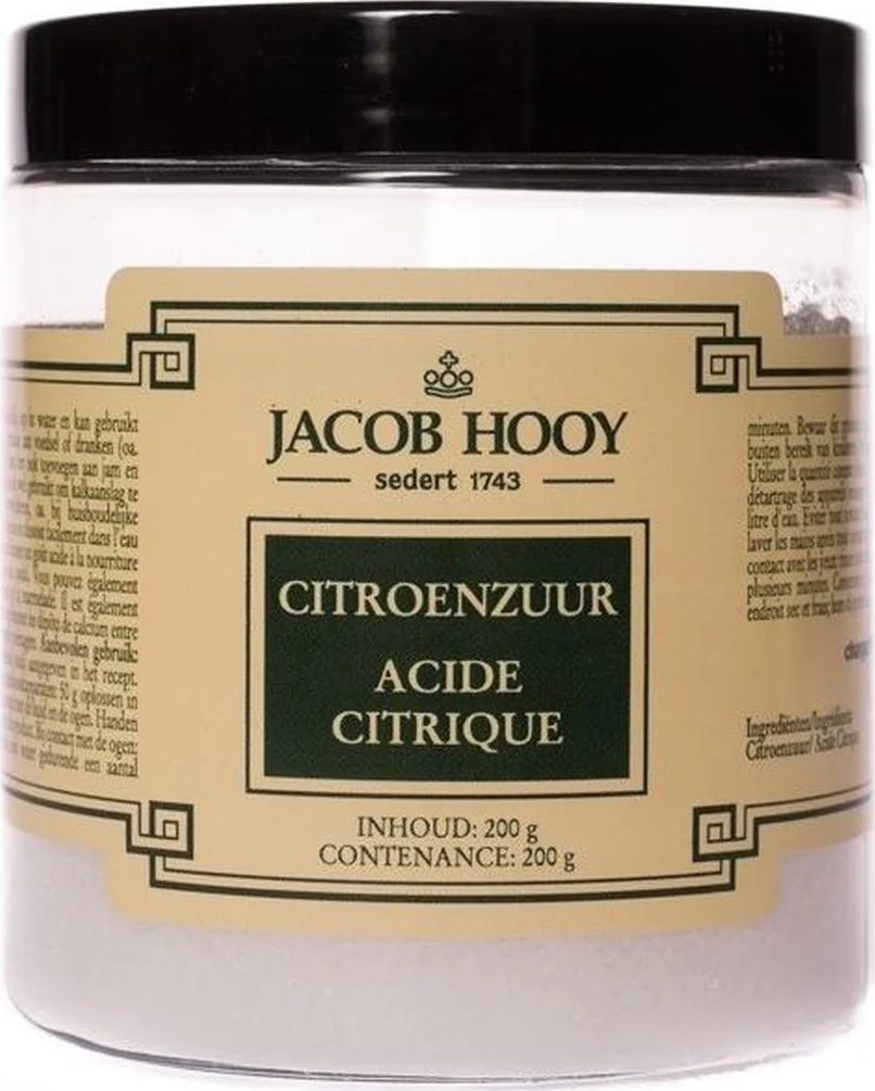 Jacob Hooy Citroenzuur Poeder 200GR