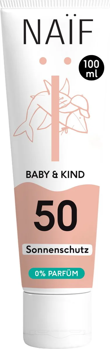 Naif Baby&Kids Mineral Sunscreen 0% perfume SPF50 100ML