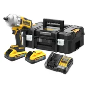 DeWALT DCF961H2T Accu slagmoersleutel 1626Nm 1/2" frctiering 18V XR POWERSTACK 5.0Ah in TSTAK