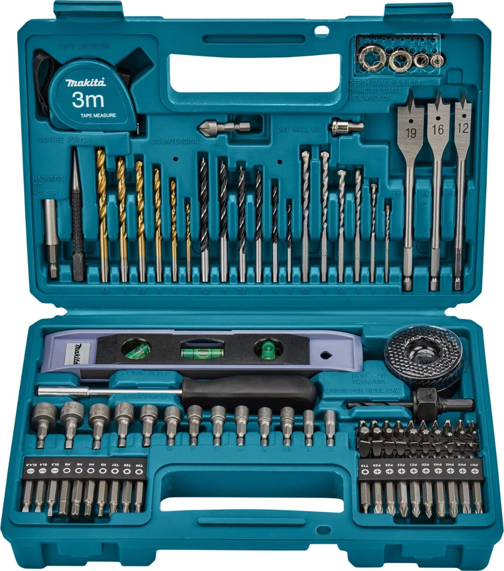 Makita E-10730 Boor-/bitset 102-delig