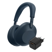 Sony WH-1000XM6 Blauw + BlueBuilt Quick Charge Oplader