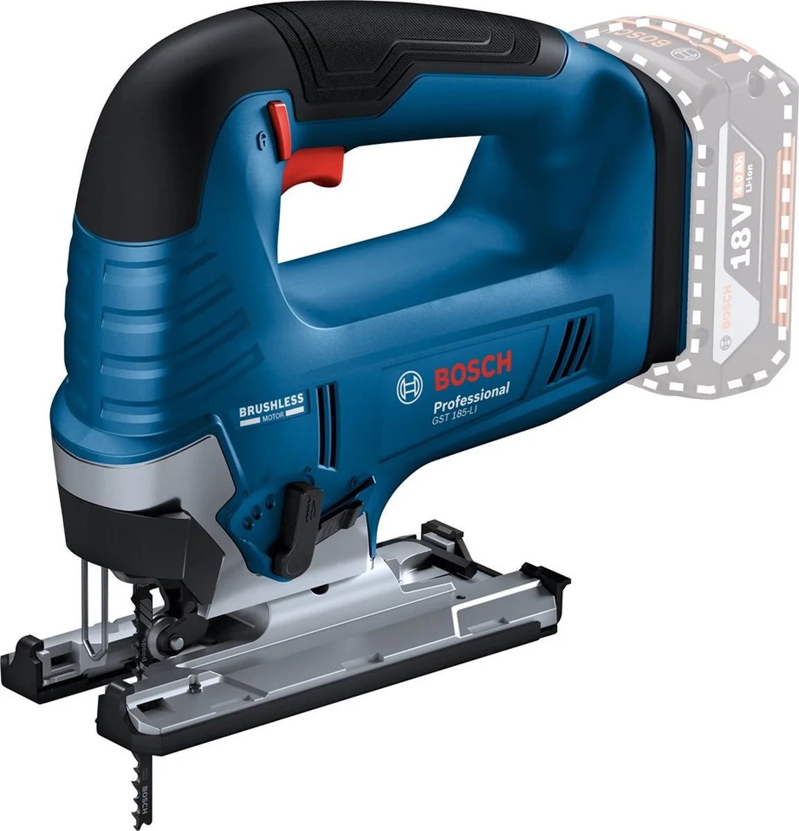 Bosch Professional GST 18V-125 B Accu Decoupeerzaag 18V Basic Body - 06015B3001