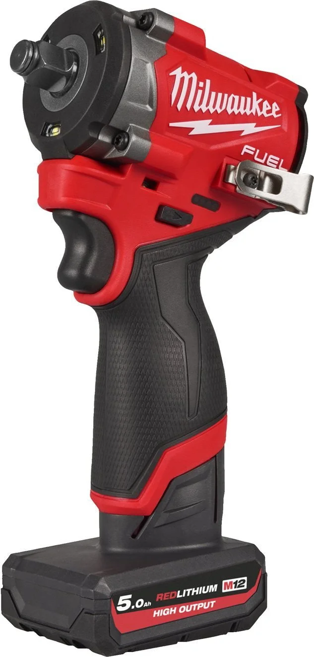 Milwaukee M12 FUEL™ FCIWF12G3-502X Compacte accu slagmoersleutel 745Nm 1/2" frictiering 12V 5.0Ah in HD-Box - 4933493455
