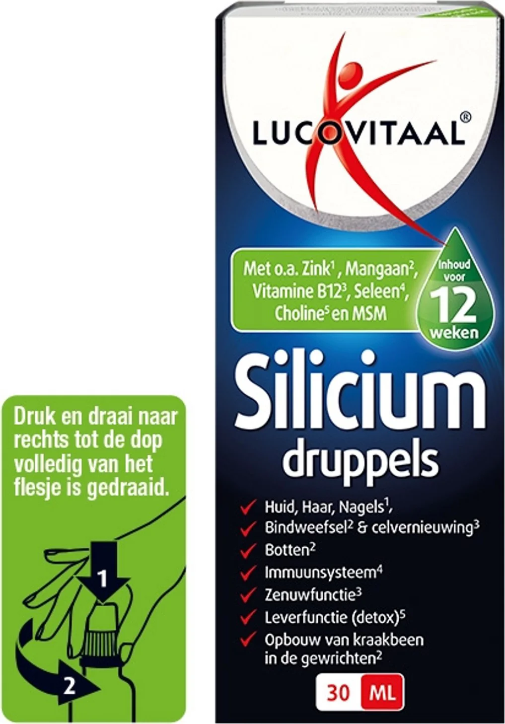 Lucovitaal Silicium Druppels 30ML