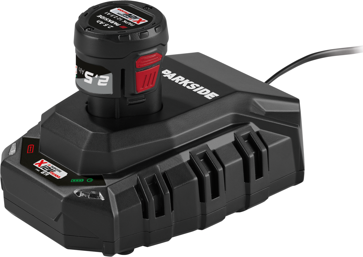 PARKSIDE PERFORMANCE Accu 12 V - 2,5 Ah accu en acculader 6 A