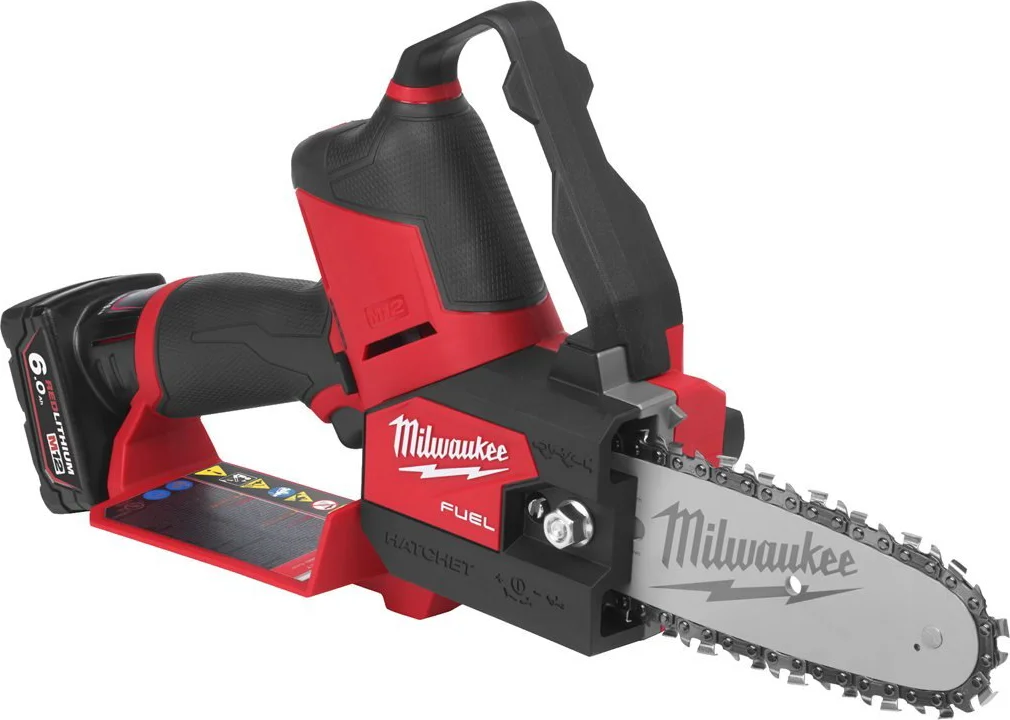 Milwaukee M12 FUEL™ FHS-602X Accu snoeizaag 15cm 12V 6.0Ah in HD-Box - 4933472212