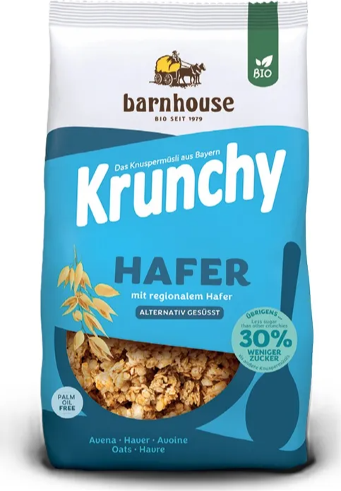 Barnhouse Krunchy Haver Muesli 625GR