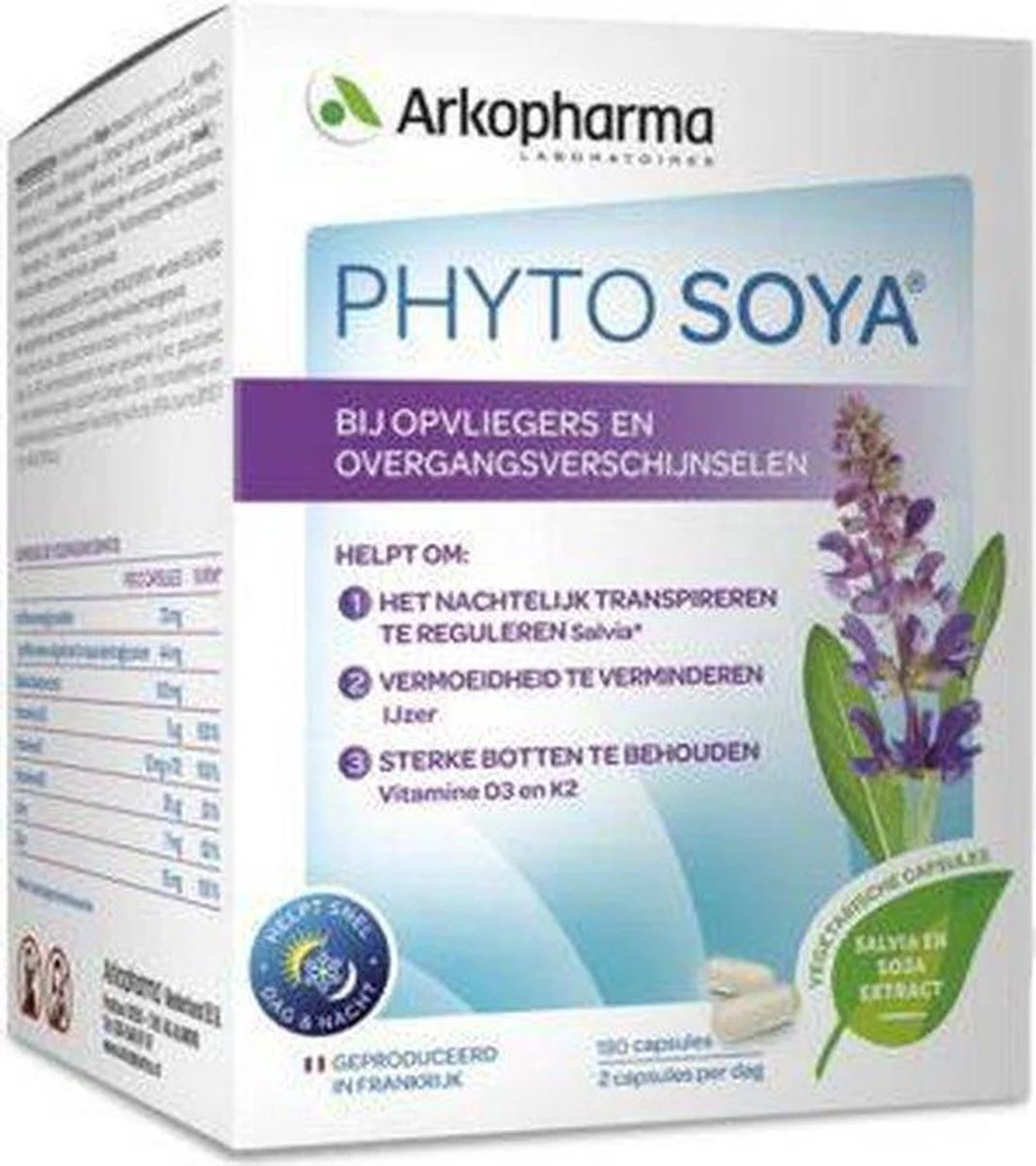 Arkopharma Phyto Soya 35mg Capsules 180CP