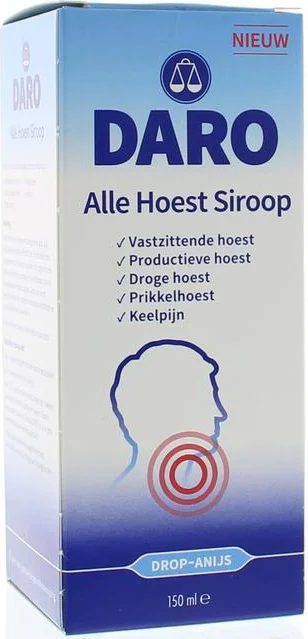 Daro Alle Hoest Siroop 150ML
