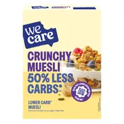 WeCare Lower Carb Crunchy Muesli 325GR
