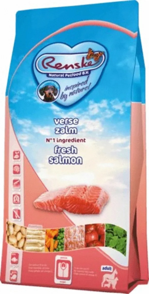 Renske Super Premium Graanvrij Adult Hondenvoer Zalm 6,5 kg