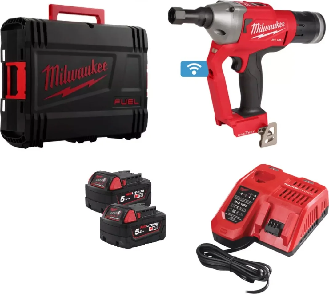 Milwaukee M18 FUEL™ ONEFLT-502X ONE-KEY™ Accu slotbouttang 18V 5.0Ah in HD-Box - 4933478638