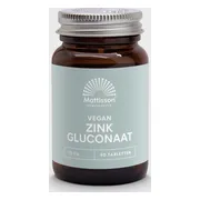 Mattisson HealthStyle Zink Gluconaat 25mg 60TB