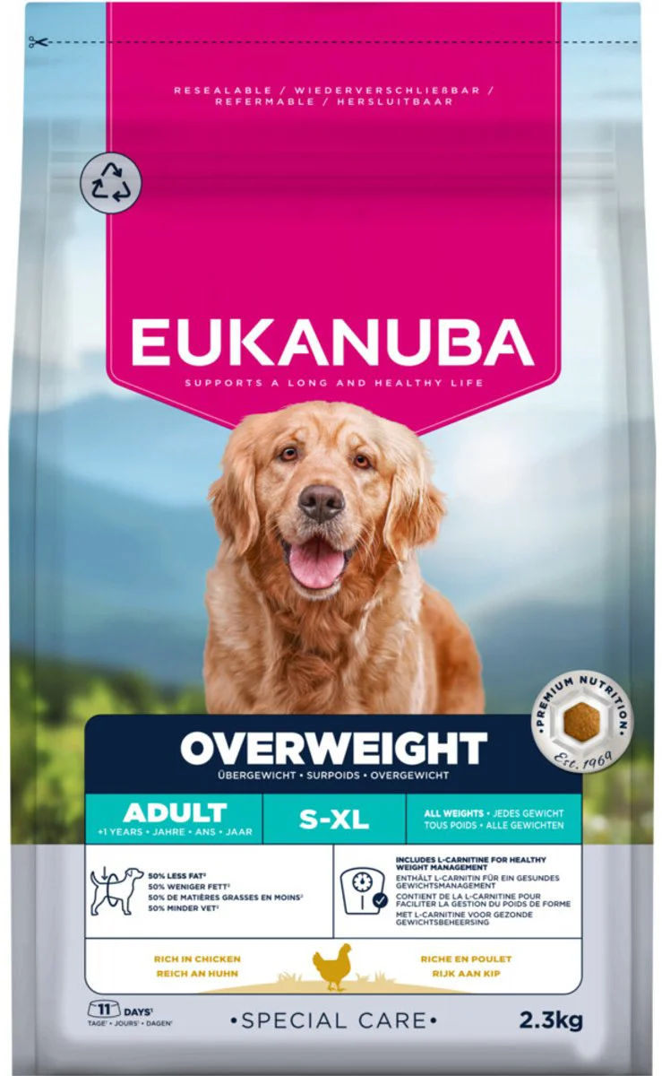 Eukanuba Hondenvoer Droog Special Care Adult Overweight 2,3 kg