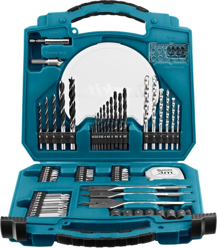 Makita D-47145 Boor- en Schroefbitset 71-delig in koffer