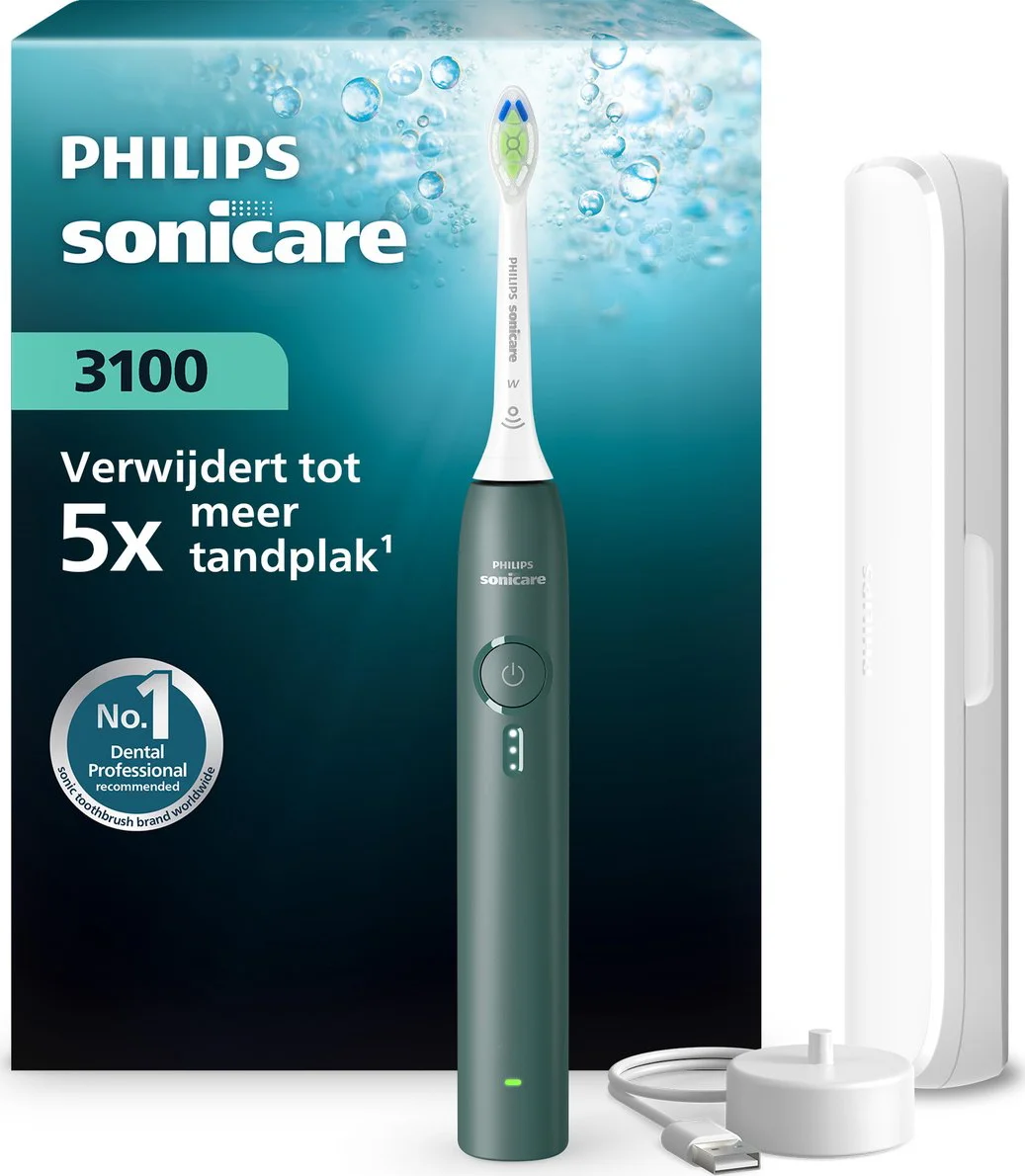 Philips Sonicare 3100 Series HX4033/26 Bosgroen