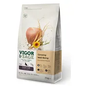 4x Vigor & Sage Kattenvoer Well-Being Ginseng 2 kg