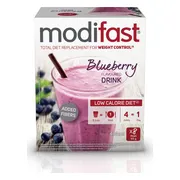 8x Modifast Weight Control Milkshake Blueberry 8 x 55 gr