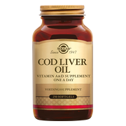 Solgar Cod Liver Oil (Levertraan) Softgels 250SG