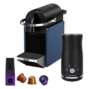 De'Longhi Nespresso Pixie EN127.BL + Pierre Melkopschuimer