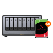 UGREEN NASync DXP8800 Plus + Seagate Ironwolf 4TB 8-Pack