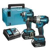 Makita DLX2527TJ Accu Combiset 2-delig (DDF489 + DTD173) 18V 5.0Ah in Mbox