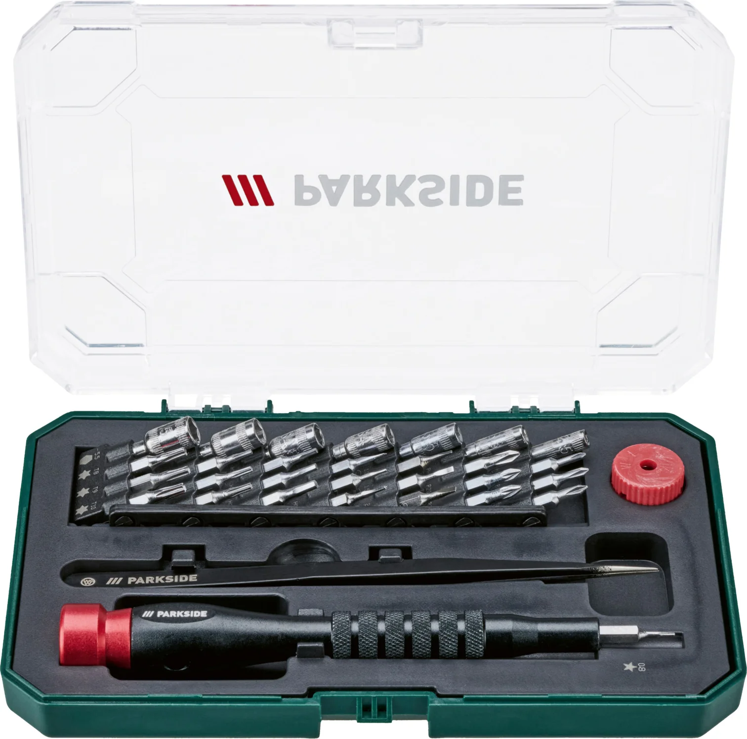 PARKSIDE Precisiegereedschapset (Precisie-bitset 32 stuks)