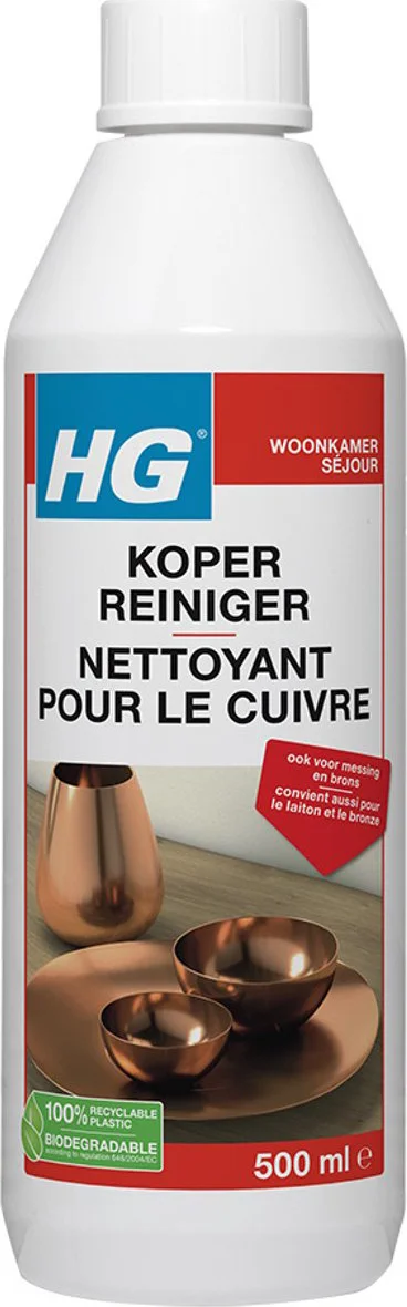 HG Woonkamer Koper Reiniger 500ML