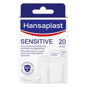 Hansaplast Pleisters Sensitive Strips 20ST